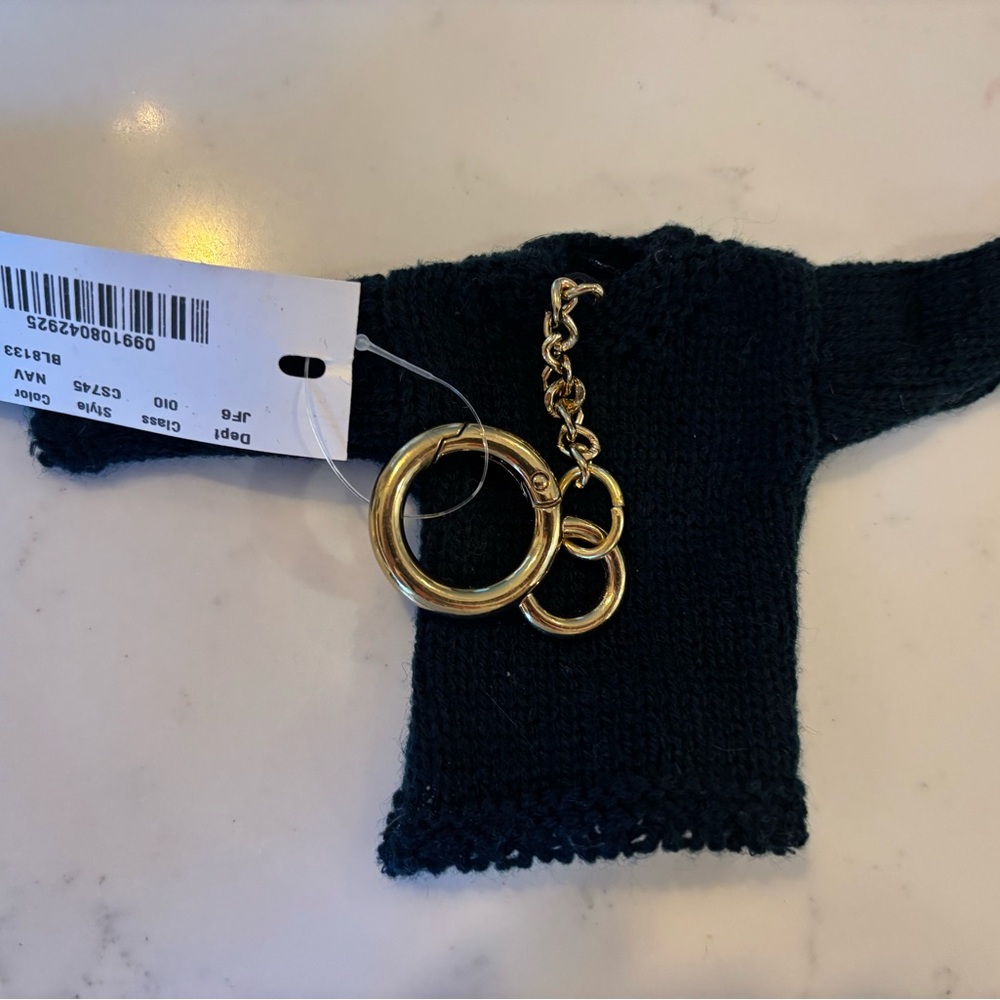 Limited Edition J.Crew Rollneck Sweater Keychain - NWT